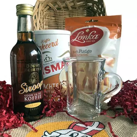 Verzamelen lijst Verzoenen Sinterklaas koffie cadeau pakket