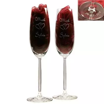 Super Schott Zwiesel Diva champagneglazen graveren DM-74