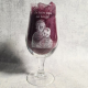 Bierglas voor vader, gegraveerd met foto en de tekst de liefste papa dat ben jij!