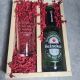 Heineken bierpakket met glas gegraveerd als cadeau voor de getuigen. 