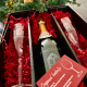Champagne met gegraveerde glazen cadeau