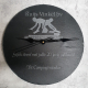 Klok met logo voor 20 jarig jubileum