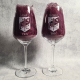 Taste wijnglas met logo en naam gegraveerd.