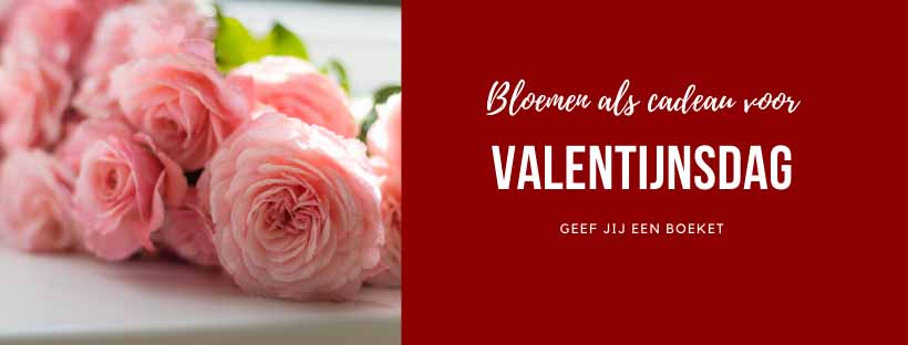 Bloemen voor Valentijnsdag