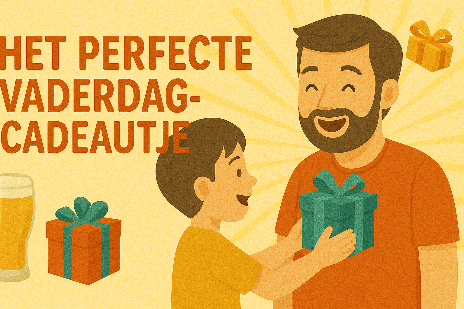 Het perfecte vaderdagcadeau 2025: persoonlijk, origineel en speciaal voor jouw vader