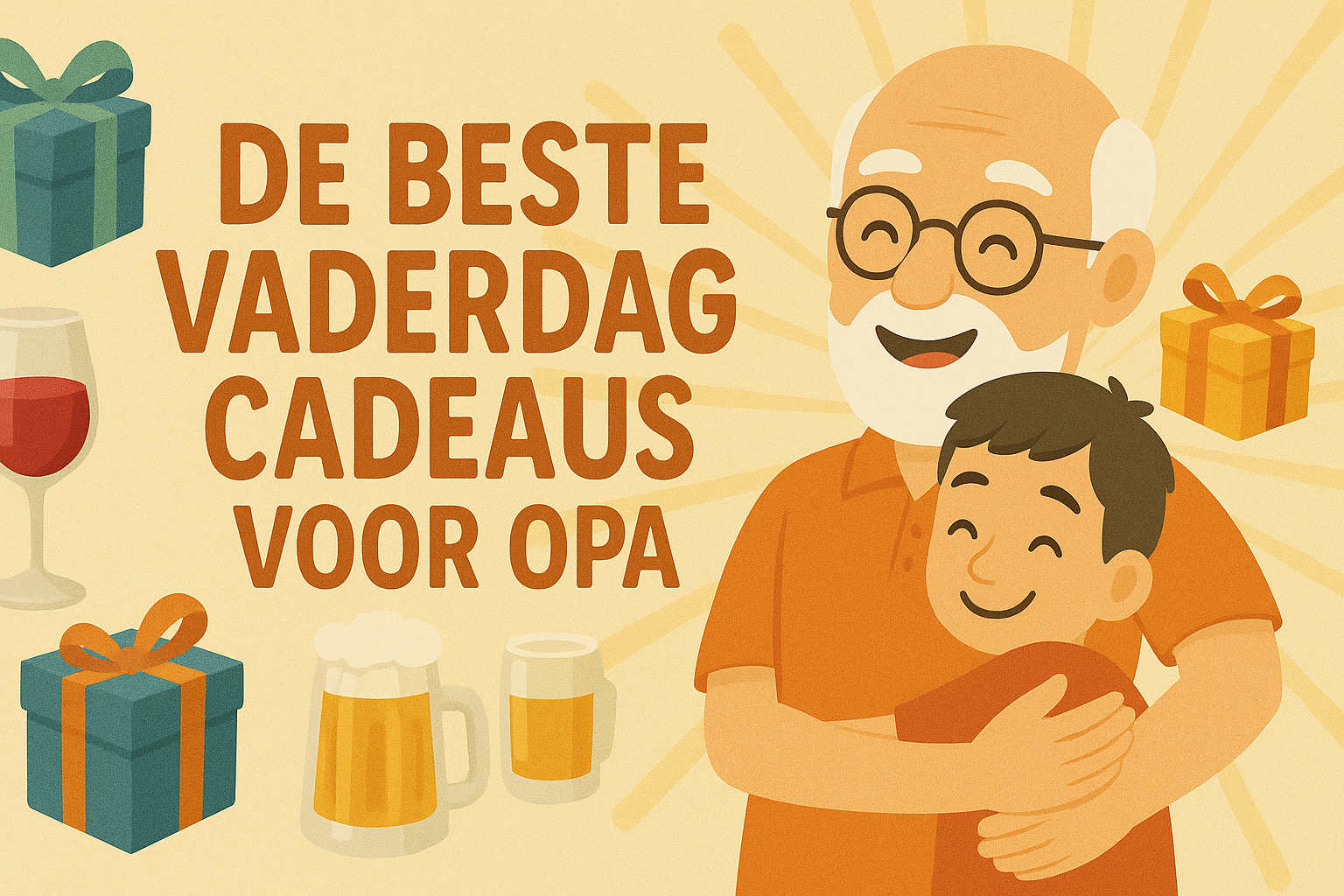 Een vaderdagcadeau voor opa: verras hem met een persoonlijk en origineel cadeau