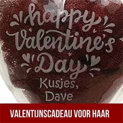 Bekijk onze Valentijnscadeaus voor haar