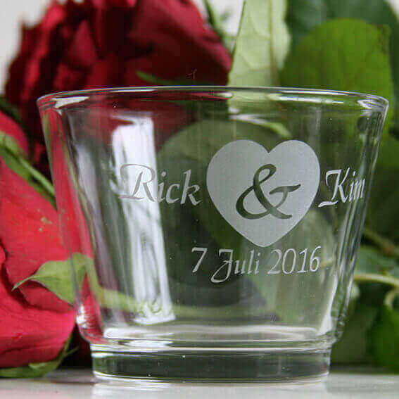 Laat een origineel cadeau graveren Laat hier uw bierglazen graveren